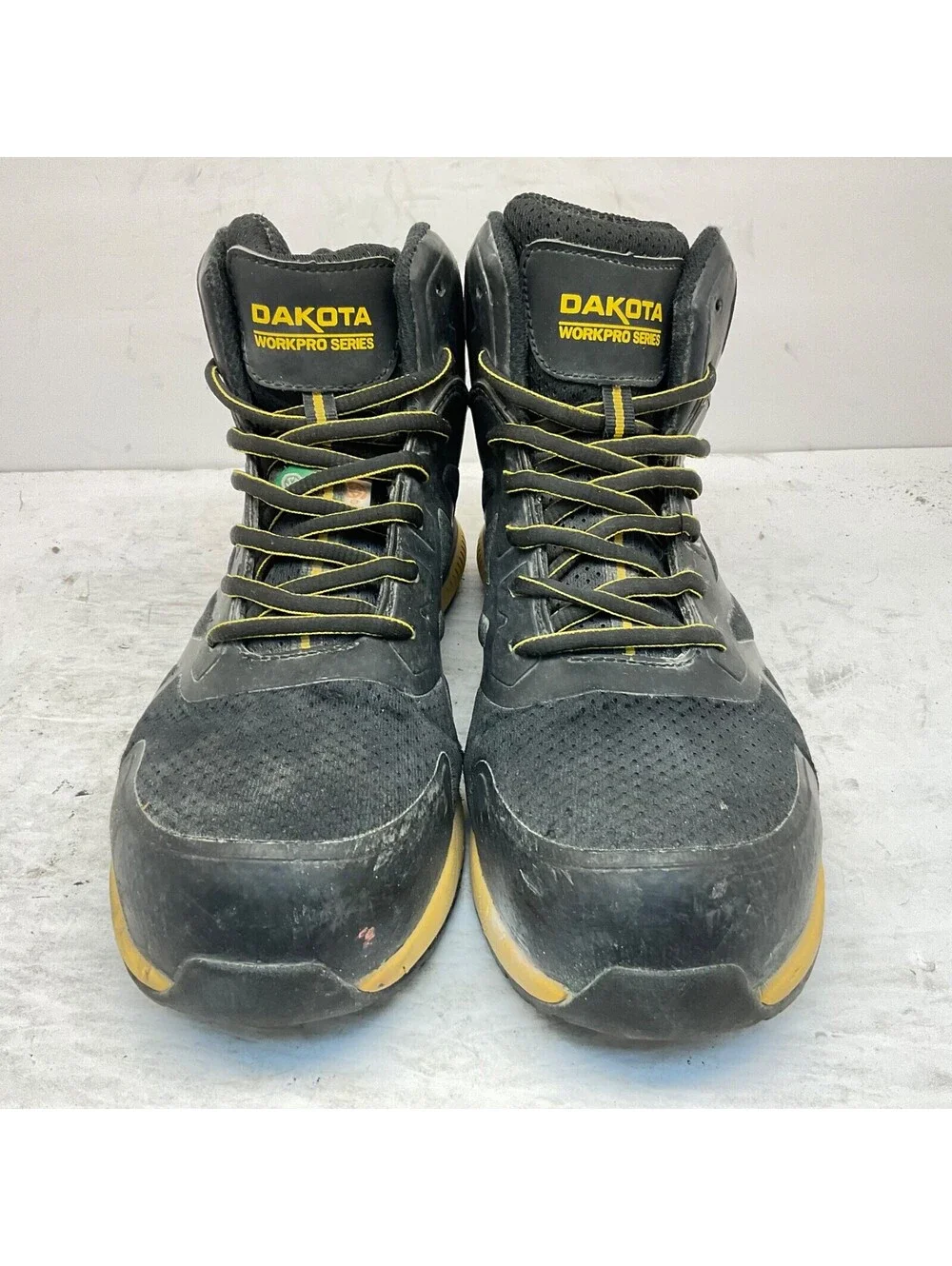 Dakota Men's Mid-Cut CTCP Lightweight Athletic Safety Shoes 3822 Black Size 8.5M